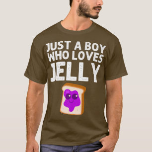 Cute jordnötssmör och gelékonst för dysmatchning t shirt
