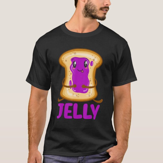 Cute jordnötssmör och Jelly Pb+j Matchningskostnad T Shirt (Framsida)