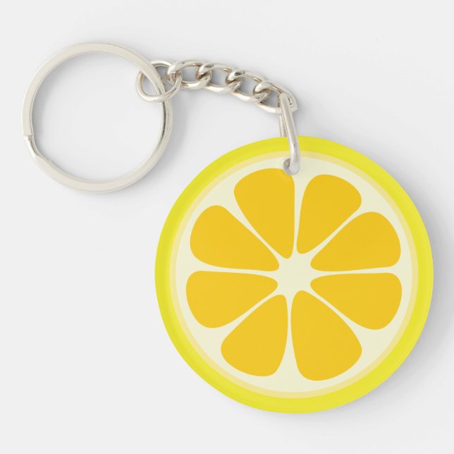 Cute Juicy Citrus Lemon Tropical Fruit Slice (Framsidan)
