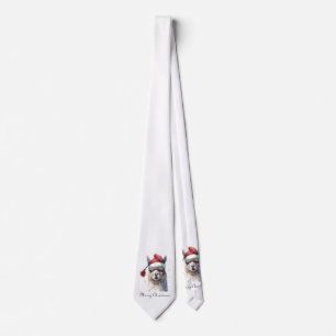 Cute Jul Alpaca, anpassningsbar Slips
