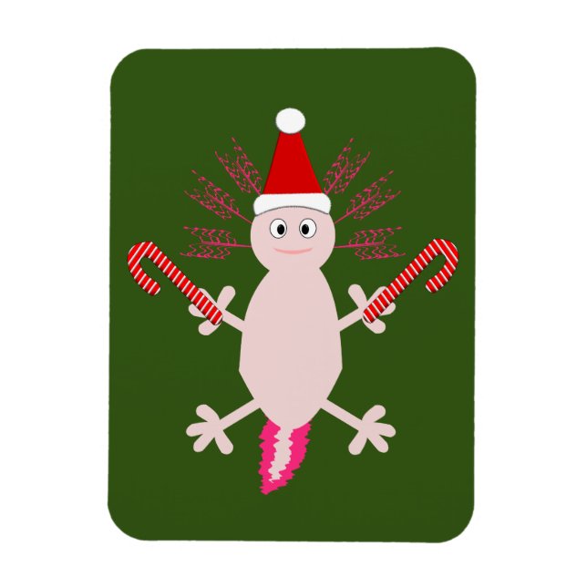 Cute jul Axolotl Magnet (Vertikal)