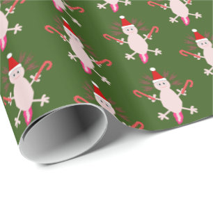 Cute jul Axolotl Patterned Presentpapper