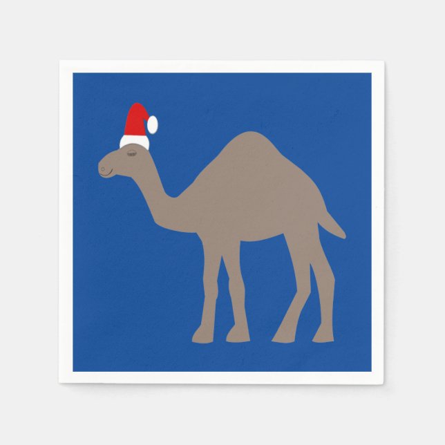 Cute jul Camel Pappersservett (Framsidan)