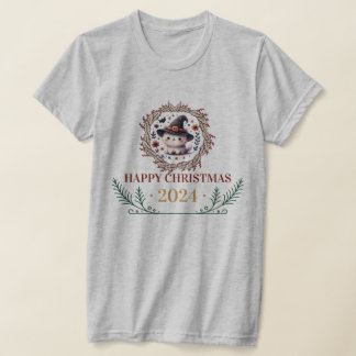 Cute jul Cat T-Shirt 2024 - Festive Helgdag