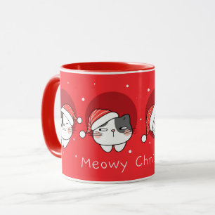 Cute Jul Cats Mugg