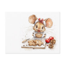 Cute Jul Chef Mouse