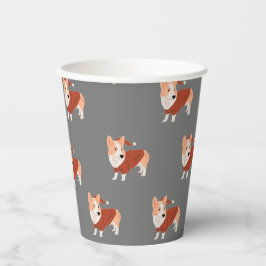 Cute jul Corgi Mönster