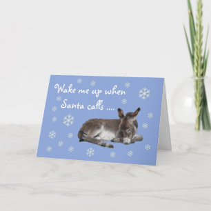 Cute jul Donkey Kort