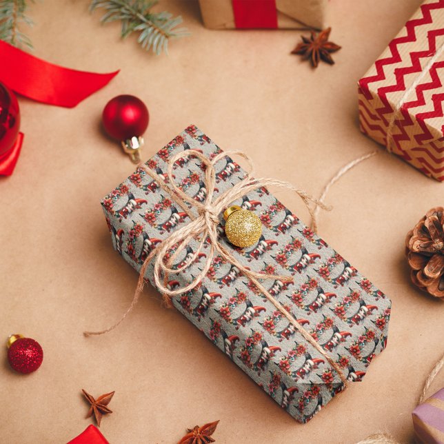 Cute Jul Elf Festive Brev D Presentpapper (Skapare uppladdad)