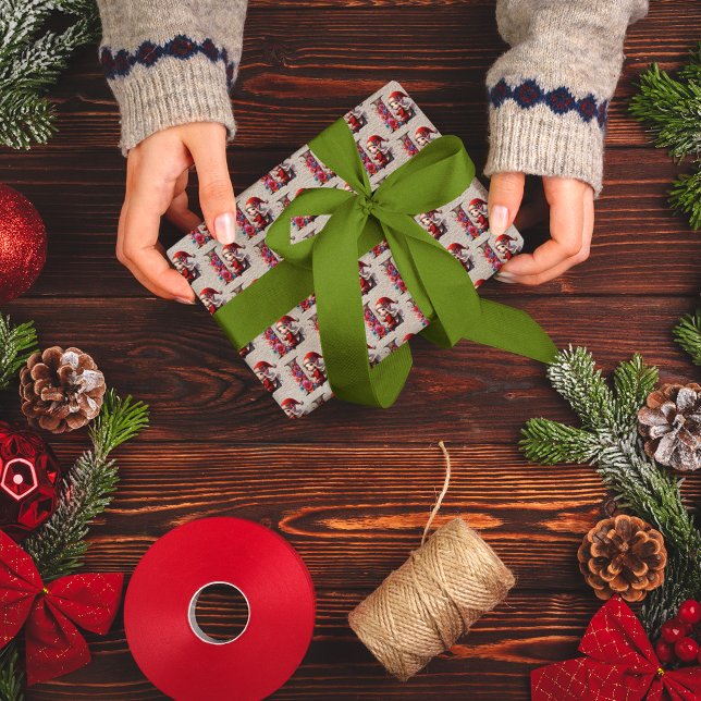 Cute Jul Elf Festive Brev L Presentpapper (Skapare uppladdad)