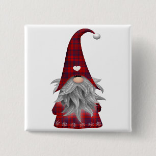 Cute Jul Elf Gnome Knapp