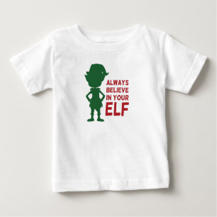 Cute Jul Elf Helgdag Thmet Funny Pun T Shirt