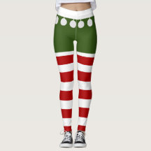 Cute Jul Elf Rand Roligt Tassel Costume