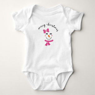 Cute jul Flicka Bodykostym T Shirt