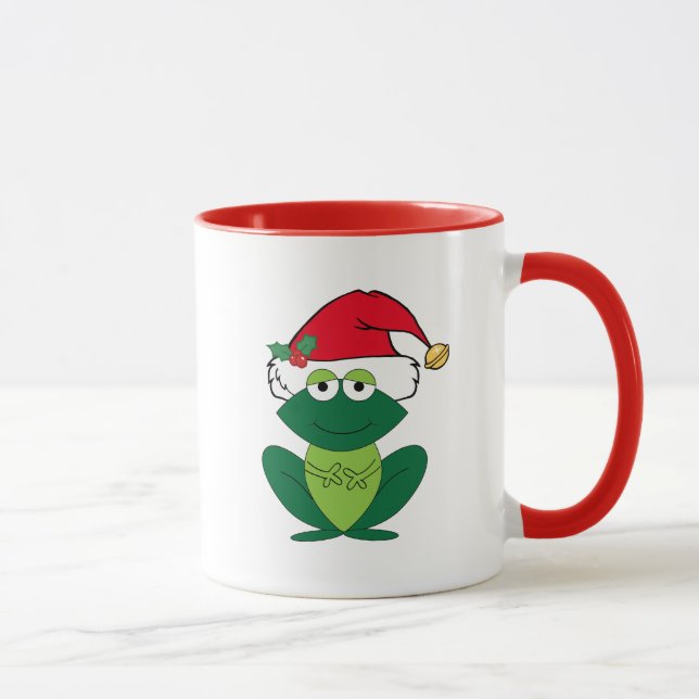 Cute Jul Frog Mugg (Höger)
