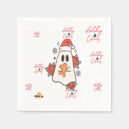 Cute Jul Ghost Mugg | Helgdag Gingerbröd & P Pappersservett
