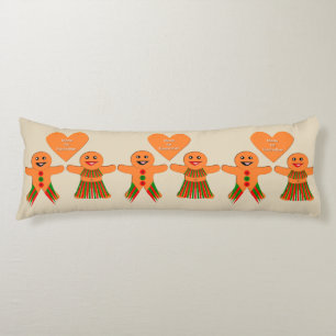 Cute Jul Gingerbröd par Kroppskudde