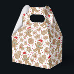 Cute Jul Gingerbröd Presentaskar<br><div class="desc">En söt Juldag pepparkaksgubbe mönster dekorerar den här presentlådan. Så söt för att ha passerat julkakor och treat. Designad för dig av Blackberry Boulevard.</div>