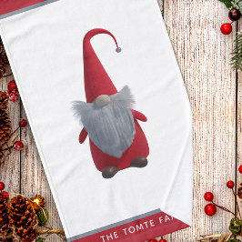 Cute jul Gnome Namn Red and White
