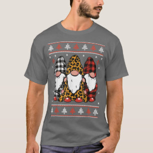 Cute jul Gnome söt Play för Julafton Älskare T- T Shirt