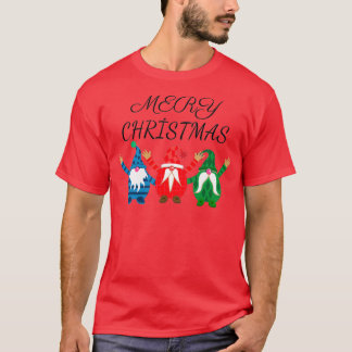Cute jul Gnomes Mery jul T Shirt