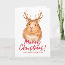 Cute jul-Hamster-kort Helgkort
