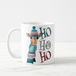 Cute jul Ho Ho Ho Giraffe Coffee Mugg