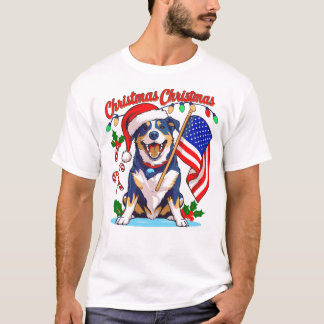 Cute Jul-Hund T Shirt