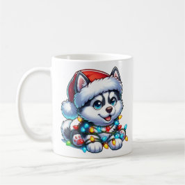 Cute jul Husky Mugg