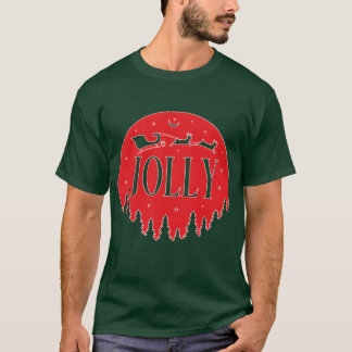 Cute jul Jolly t shirt christmas shirts frits