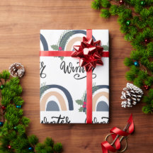 Cute Jul Julafton Helgdag Winter Gräs Gift