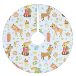 Cute-jul Julgransmatta Borstad Polyester