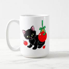Cute Jul Kitten Kaffemugg