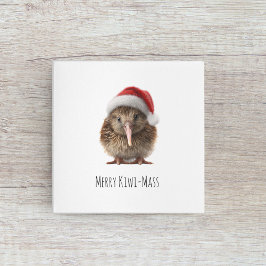 Cute Jul Kiwi, anpassningsbar Canvastryck