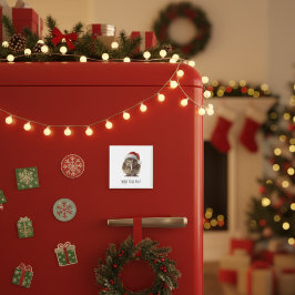 Cute Jul Kiwi, anpassningsbar Magnet