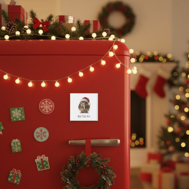 Cute Jul Kiwi, anpassningsbar Magnet (Skapare uppladdad)