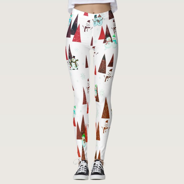 Cute-jul Leggings (Framsida)