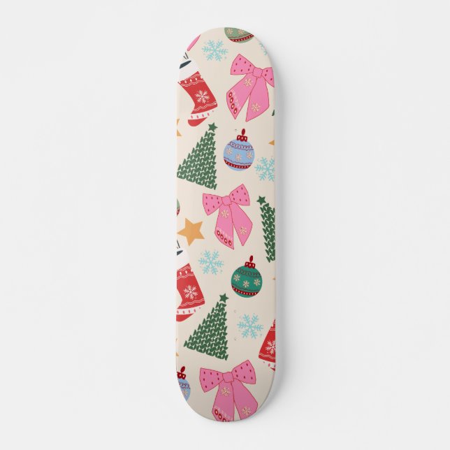 Cute-jul Mini Skateboard Bräda 18,5 Cm (Framsida)