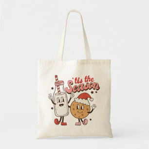 Cute jul Mjölk och Cookie Tygkasse