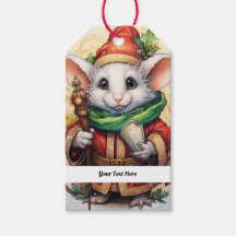 Cute Jul Mouse 4 Din text här