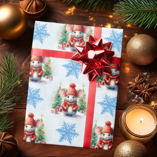 Cute Jul Mouse Party Presentpapper