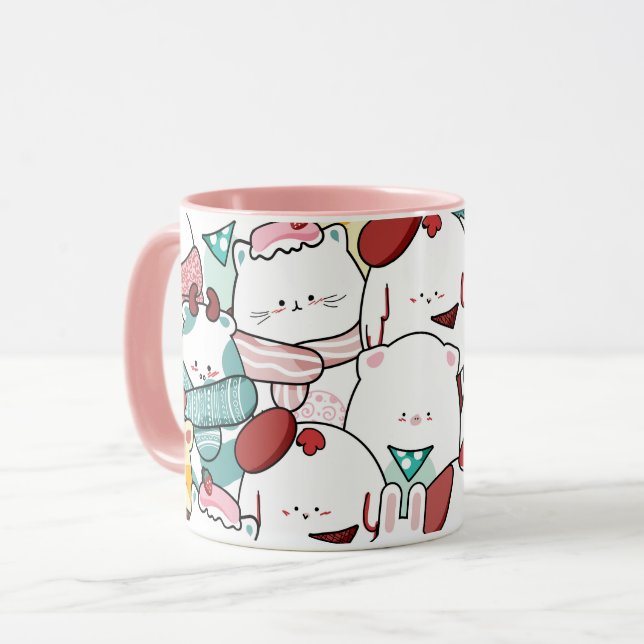 Cute jul Mugg (Framsida vänster)