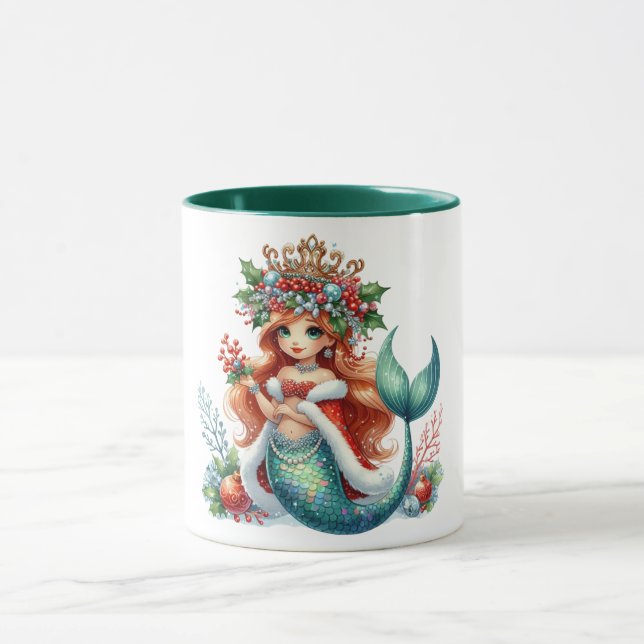 Cute Jul Mugg för barn - Festive Helgdag (Center)