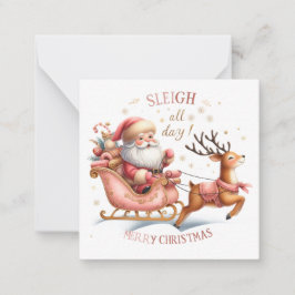 Cute Jul Notelets Anteckningskort