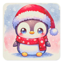 Cute jul Penguin