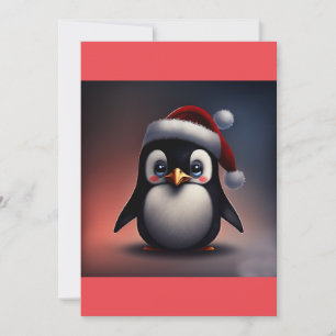 Cute jul Penguin Gift T-Shirt Julkort
