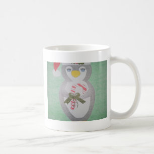 Cute jul Penguin Kaffemugg