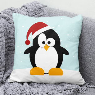 Cute jul Penguin Kudde