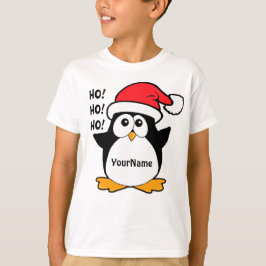 Cute jul Penguin Personalize T-shirt
