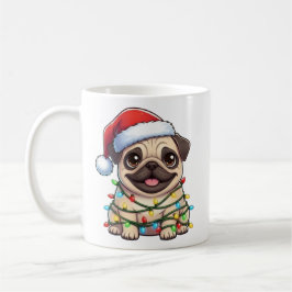 Cute Jul Pug Mugg